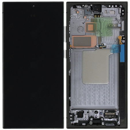 Ecran + chassis Noir Titane Samsung S24 Ultra OFFICIEL SM-S928 GH82-33396B
