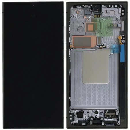 Ecran + chassis Noir Titane Samsung S24 Ultra OFFICIEL SM-S928 GH82-33396B