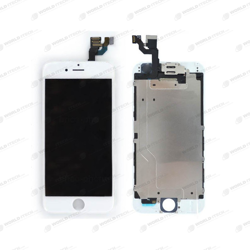 Ecran COMPATIBLE Prémonté Blanc iPhone 6 Plus + Kit Outils OFFERT montage
