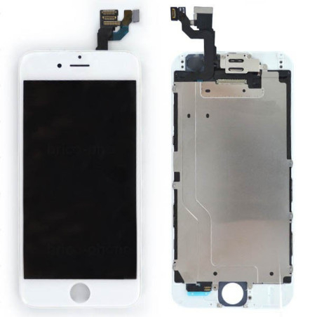 Ecran COMPATIBLE Prémonté Blanc iPhone 6 Plus + Kit Outils OFFERT montage