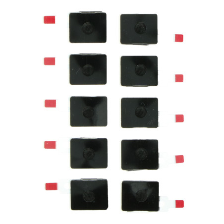 Lot 10 supports de grille anti-poussiere micro secondaire vitre arriere iPhone 11