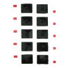 Lot 10 supports de grille anti-poussiere micro secondaire vitre arriere iPhone 11