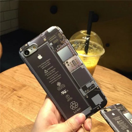 Coque interieur composants geek iPhone 7 plus / iphone 8 plus