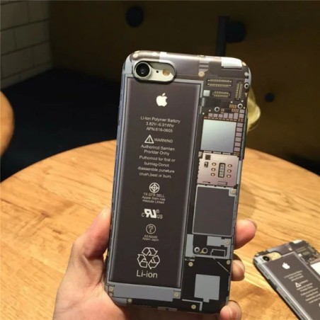 Coque interieur composants geek iPhone 7 plus / iphone 8 plus