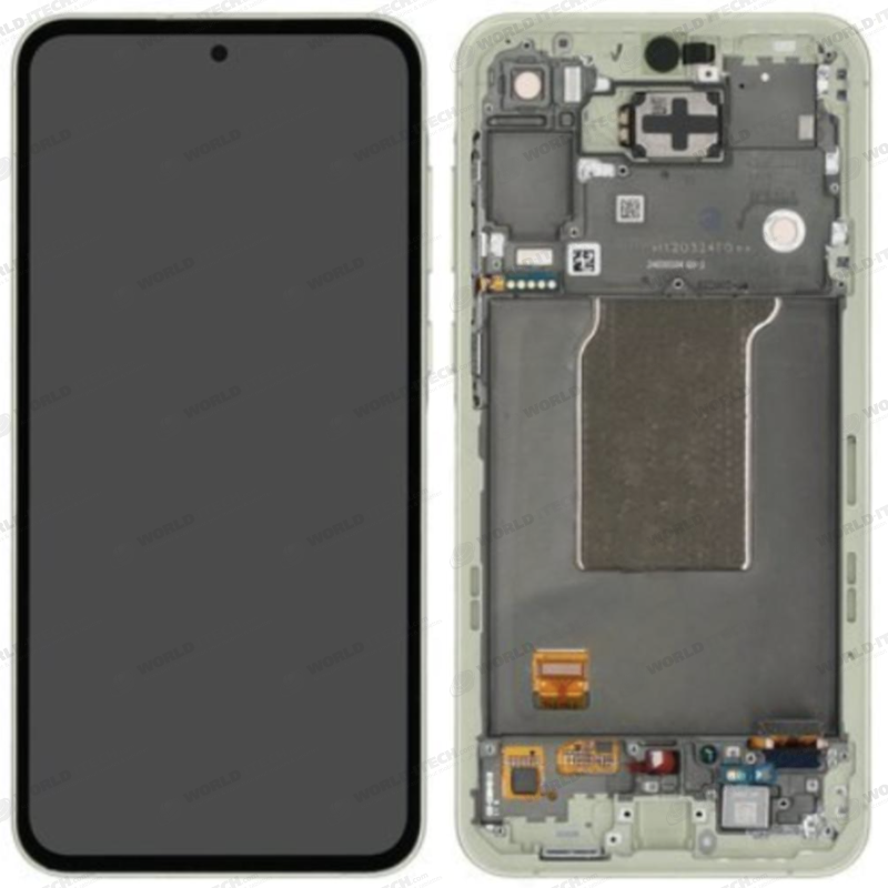 Ecran Samsung A55 5G Vert Lime OFFICIEL SM-A556 GH82-34305D