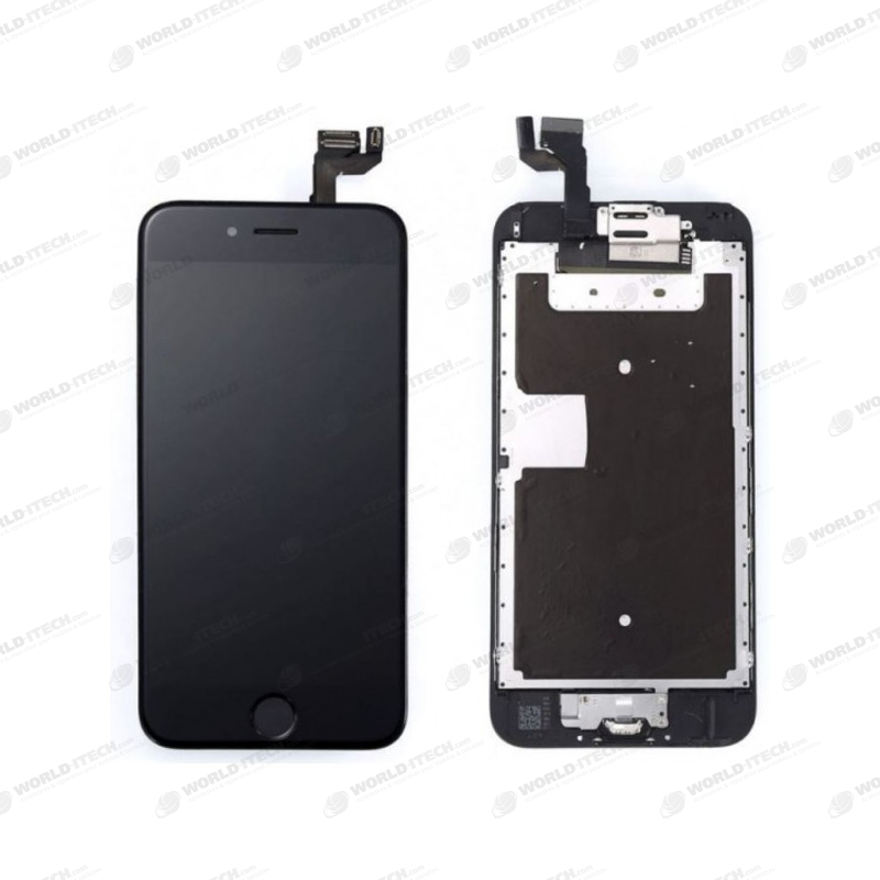 Ecran COMPATIBLE Complet Prémonté Noir iPhone 6S - Kit Outils OFFERT