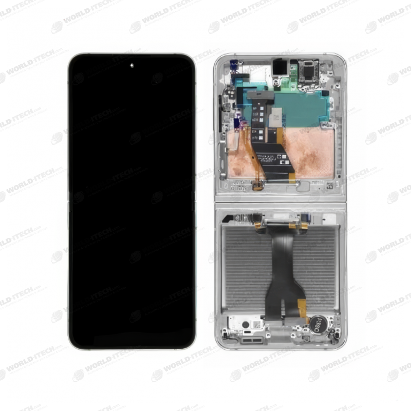 Ecran + chassis Gris OFFICIEL Samsung Z Flip 6 (F741) GH82-35014A