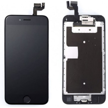 Ecran COMPATIBLE Complet Prémonté Noir iPhone 6S - Kit Outils OFFERT