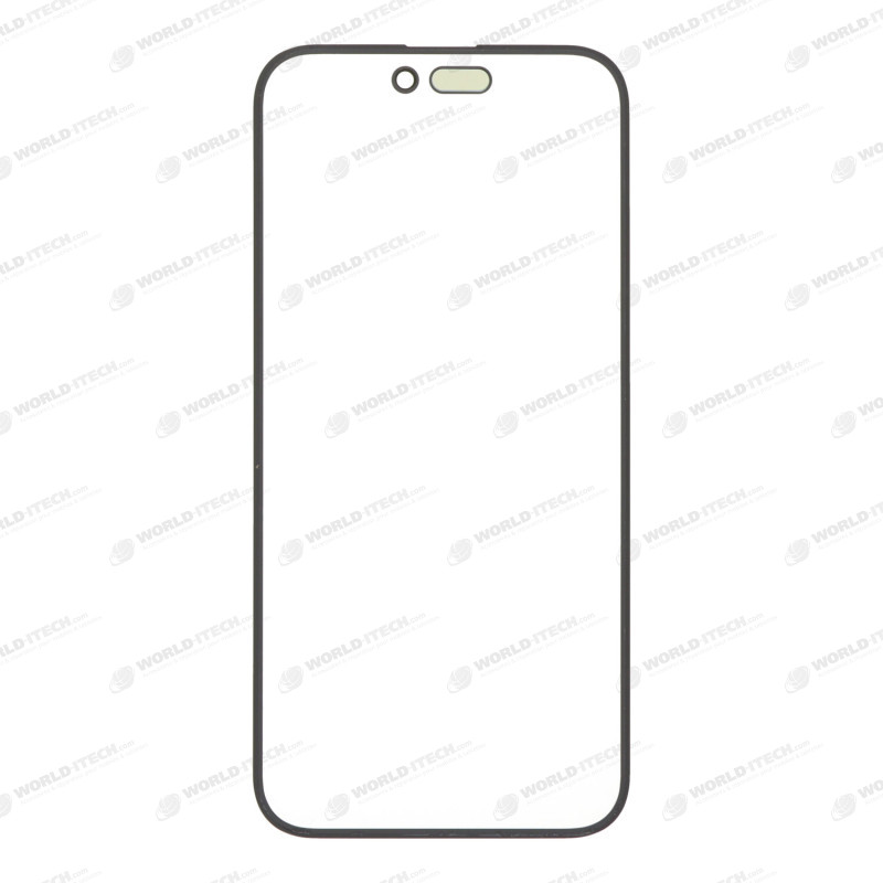 Vitre avant tactile noir remplacement pour iPhone 16 Plus