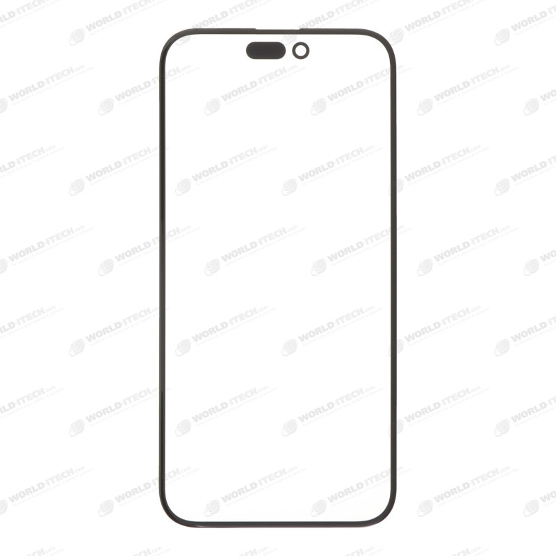 Vitre avant tactile noir remplacement pour iPhone 16 Plus