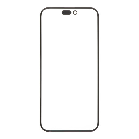 Vitre avant tactile noir remplacement pour iPhone 16 Plus