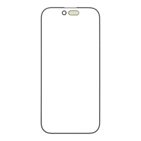 Vitre avant tactile noir remplacement pour iPhone 16 Pro
