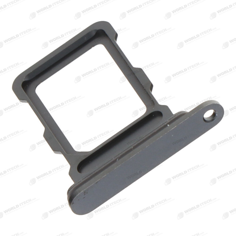 Tiroir Support Carte SIM Titane Noir iPhone 16 Pro / 16 Pro Max