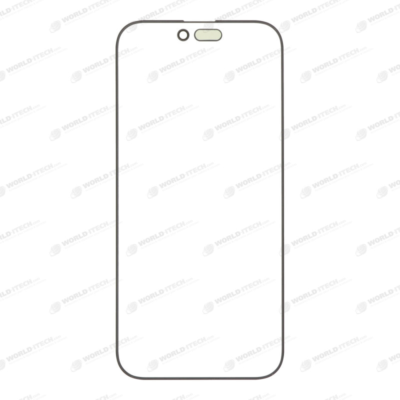 Vitre avant tactile noir remplacement iPhone 16 Pro Max