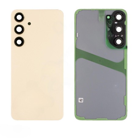 Vitre arrière Samsung S24+ Beige Crème OFFICIELLE (S926) GH82-33275D