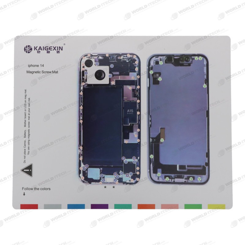 Patron magnétique aimanté guide range vis iPhone 14