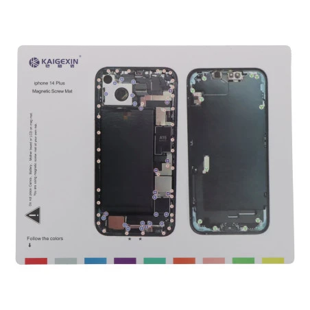 Patron magnétique aimanté guide range vis iPhone 14 Plus