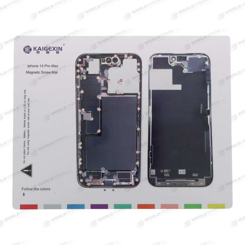 Patron magnétique aimanté guide range vis iPhone 14 Pro Max