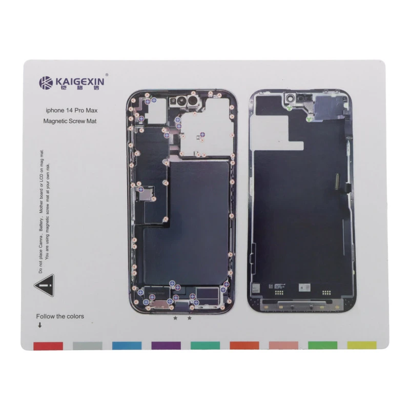 Patron magnétique aimanté guide range vis iPhone 14 Pro Max