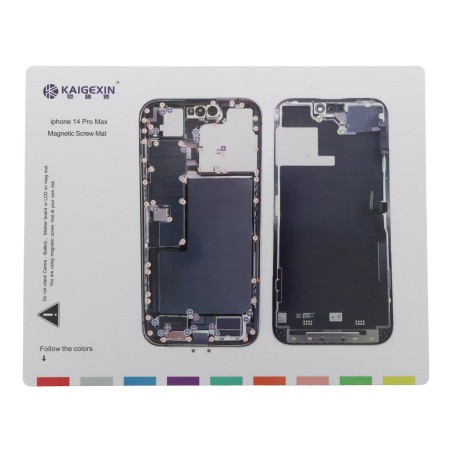 Patron magnétique aimanté guide range vis iPhone 14 Pro Max