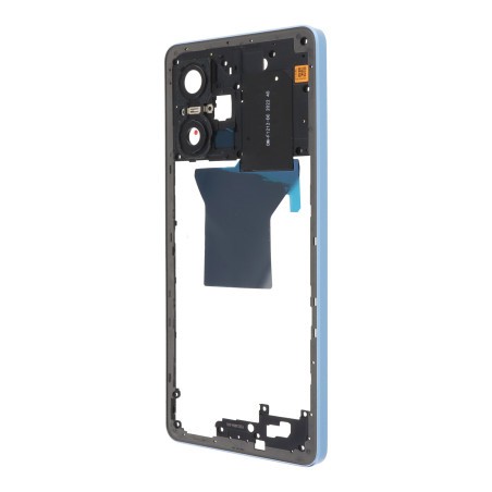 Chassis intermédiaire bleu ciel ORIGINE Xiaomi Redmi Note 12 Pro 5G