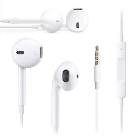 earpods écouteurs jack 3,5mm jack iphone 6 6S 5S 5C 5 apple origine