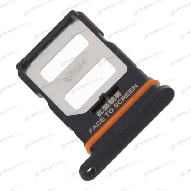 Tiroir double SIM noir Xiaomi Redmi Note 12 Pro 5G