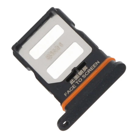 Tiroir double SIM noir Xiaomi Redmi Note 12 Pro 5G