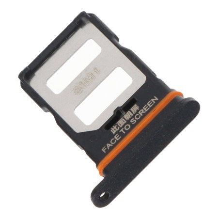 Tiroir double SIM noir Xiaomi Redmi Note 12 Pro 5G