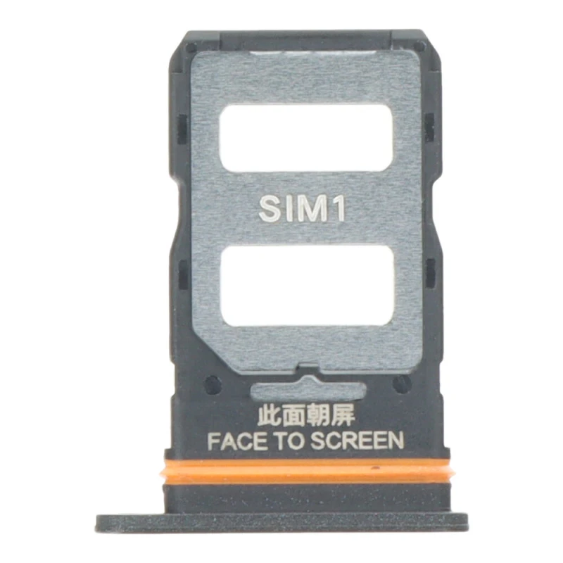 Tiroir double SIM noir Xiaomi Redmi Note 12 Pro 5G