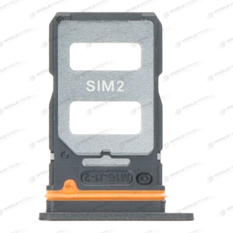 Tiroir double SIM noir Xiaomi Redmi Note 12 Pro 5G