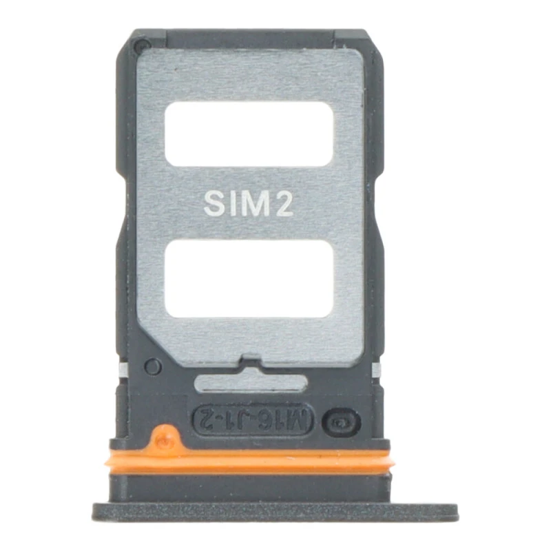 Tiroir double SIM noir Xiaomi Redmi Note 12 Pro 5G