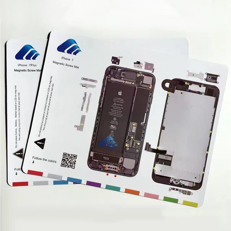 Patron magnétique guide range vis iPhone 8 plus 5.5