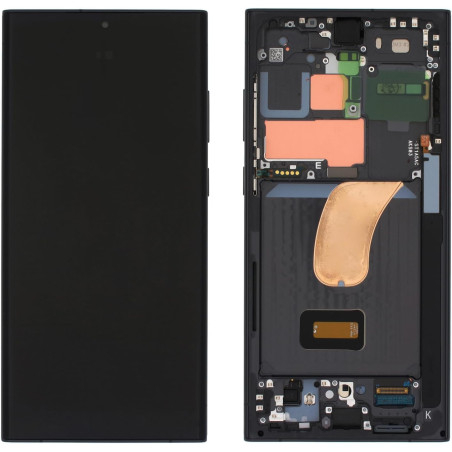 Ecran Samsung S23 Ultra Graphite OFFICIEL SM-S918