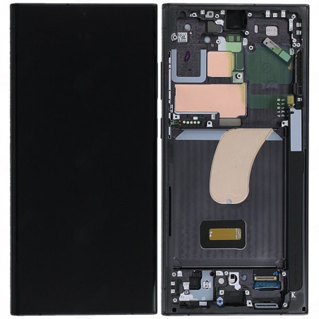 Ecran Samsung S23 Ultra Noir OFFICIEL SM-S918B