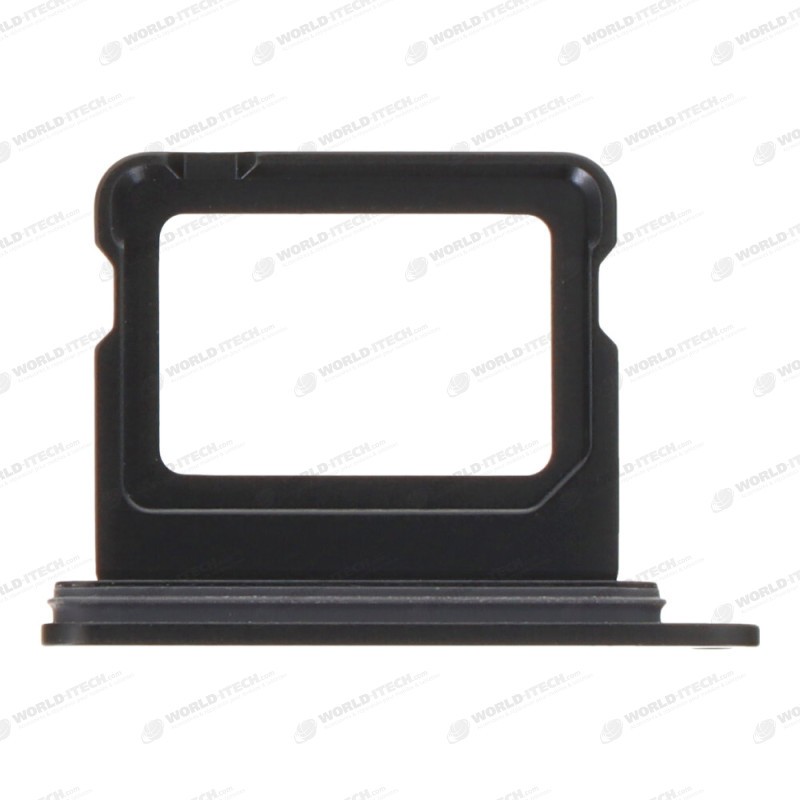 Tiroir Support Carte SIM Noir iPhone 16 / 16 Plus