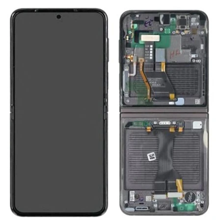Ecran + chassis Noir OFFICIEL Samsung Z Flip 5 (F731) couleur exclusives 