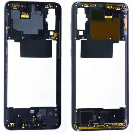 Chassis intermédiaire noir OFFICIEL Samsung A70 SM-A705F