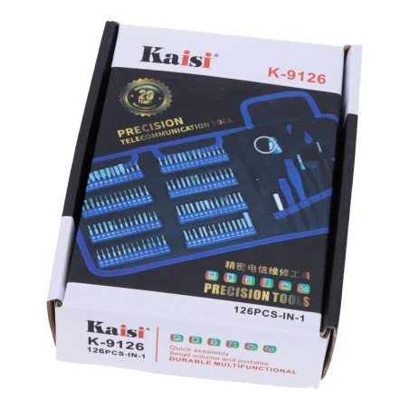 Kit outils et tournevis 126 pièces réparation smartphone