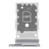 Tiroir double SIM argent blanc Samsung Galaxy S25 / S25+