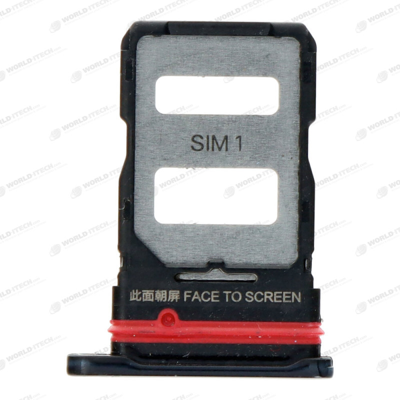 Tiroir double SIM noir Xiaomi 11T Pro