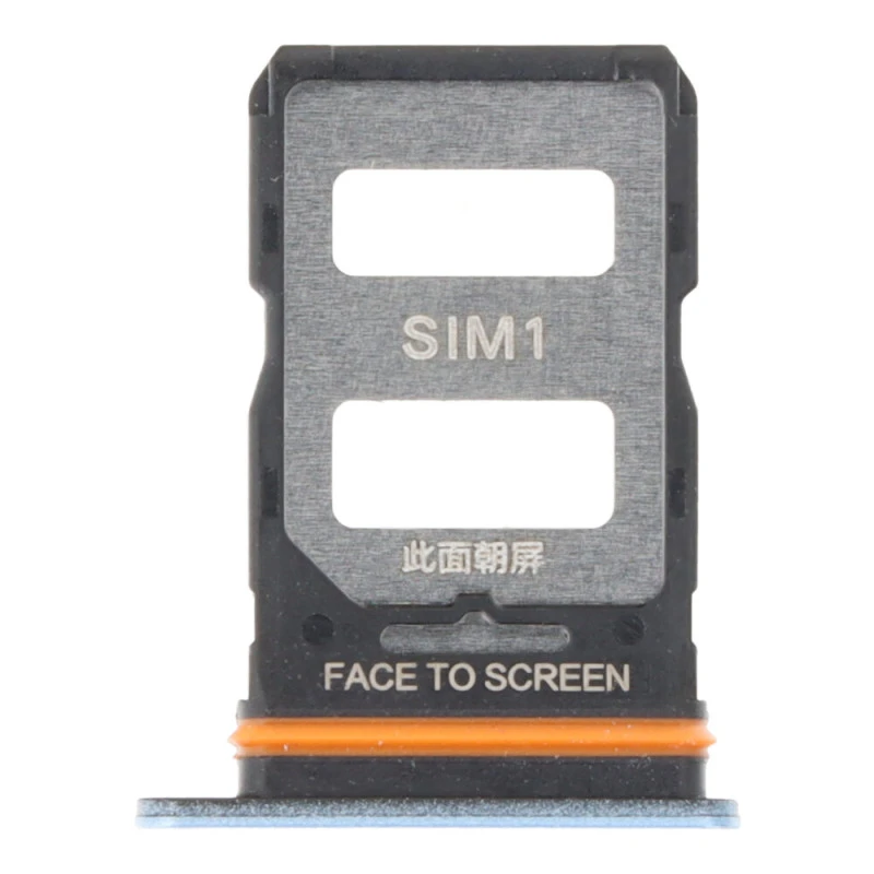 Tiroir double SIM bleu Xiaomi 11T Pro