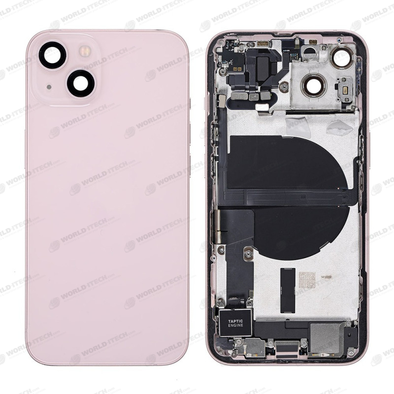 Chassis vitre arrière complet prémonté iPhone 13 mini