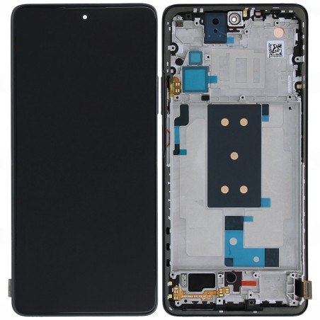 Ecran + chassis noir OFFICIEL Xiaomi 11T Pro / 11T 5600030K3S00 / 56000E0K3S00