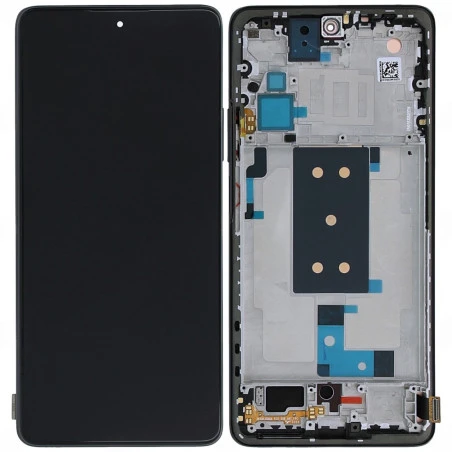 Ecran + chassis noir OFFICIEL Xiaomi 11T Pro / 11T 5600030K3S00 / 56000E0K3S00
