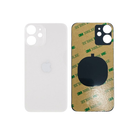 Vitre face arrière avec adhésif iPhone 12 Mini qualité origine