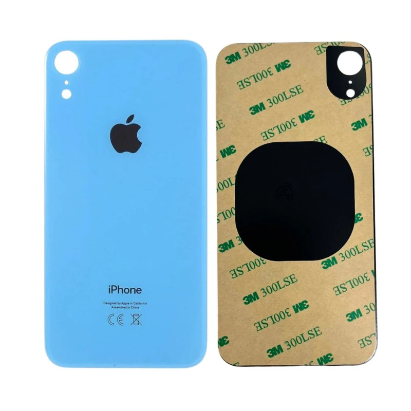 Vitre face arrière avec adhésif iPhone XR qualité origine