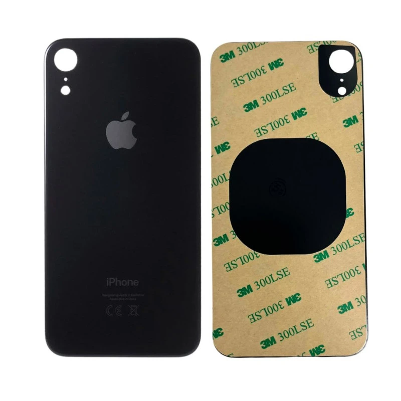 Vitre face arrière avec adhésif iPhone XR qualité origine