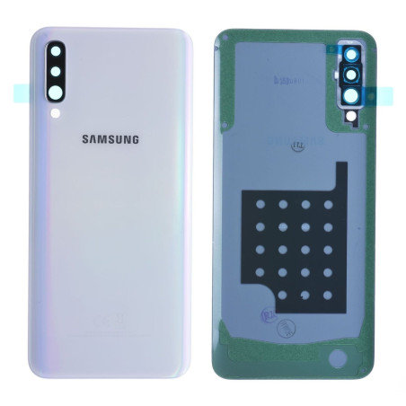 Vitre arrière Blanc COMPATIBLE Samsung Galaxy A50 SM-A505F