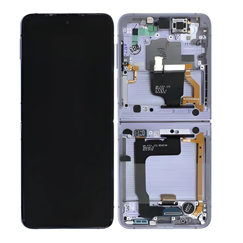 Ecran + chassis Lavande OFFICIEL Samsung Z Flip 4 (F721) GH82-29440B